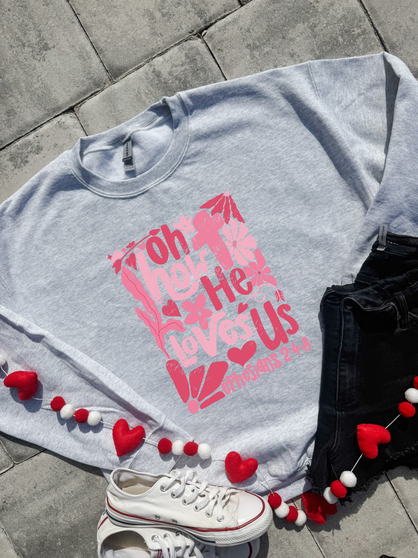 How He Loves Us Graphic Tee/Sweatshirt