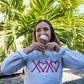 XOXO 3D Embroidered Sweatshirt