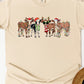 Christmas Cows Graphic Tee/Crew