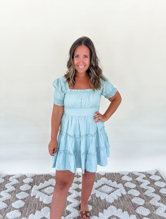 Blooming Sage Dress