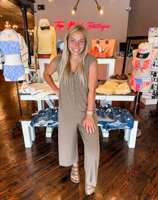 Coffee Break Jumpsuit