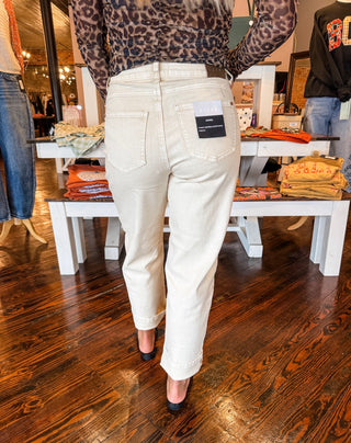 Saddle Sand Barrel Jeans