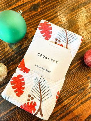 Geometry Tea Towel