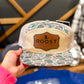 Roost Camo 7 Panel Leather Patch Hat