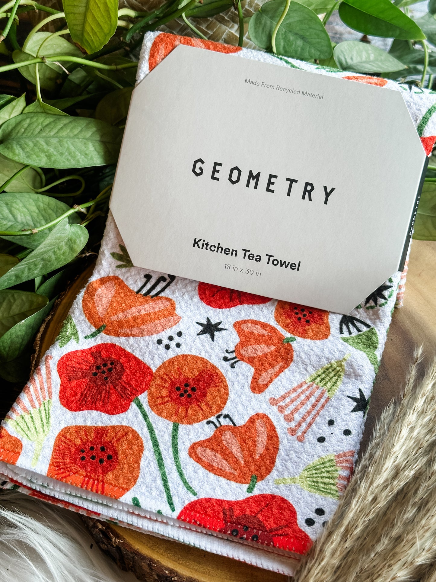 Geometry Tea Towel