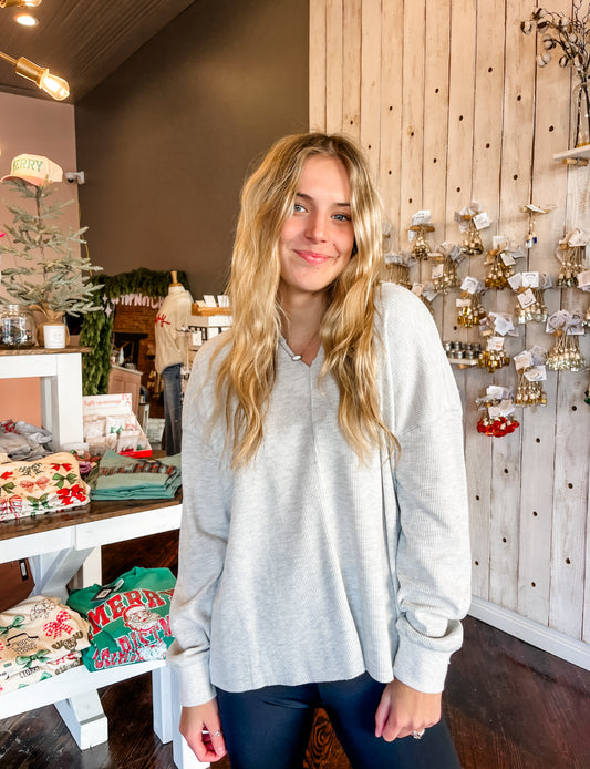 Everyday Waffle Knit Top