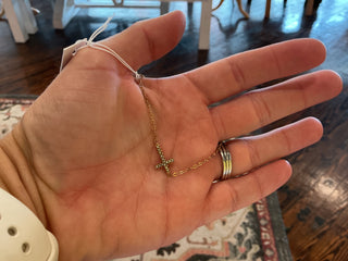 Dainty Cross Bracelet