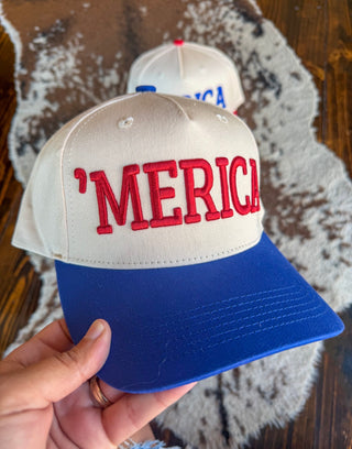 Merica Embroidered Hat