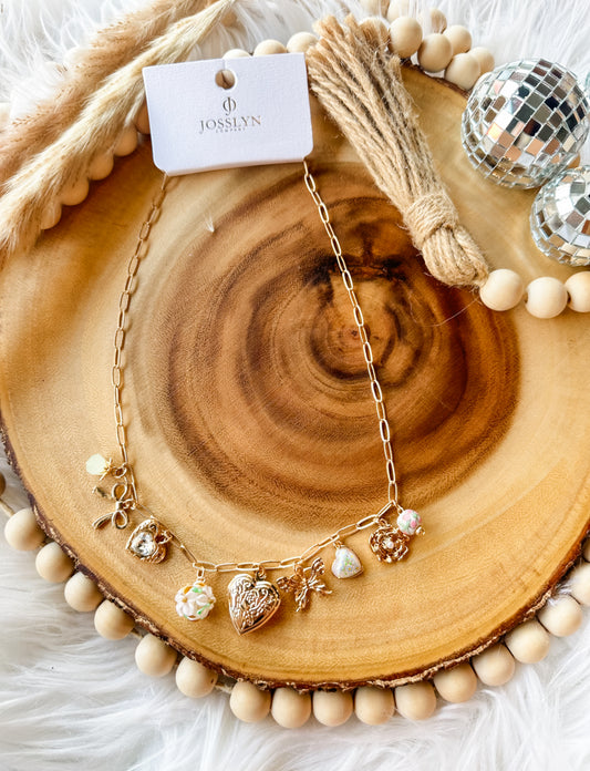 Locket Charm Necklace