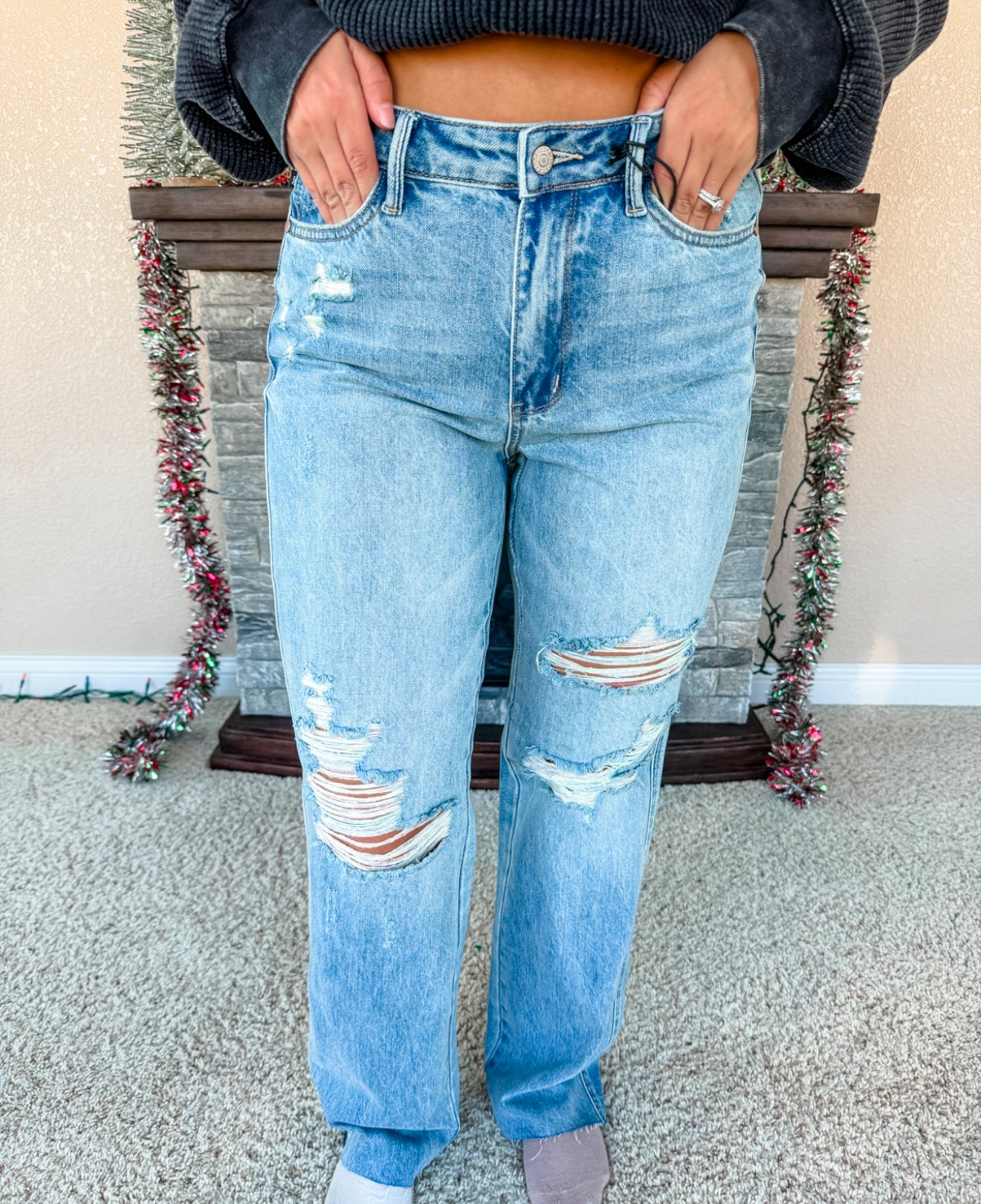 Sophia JB 90’s Straight Jeans