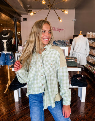Sagebrush Waffle Flannel