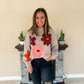 Knit Flower Sweater