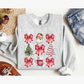 Christmas Coquette Graphic Tee/Crew