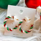 Christmas Twist Earrings
