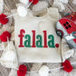 Fa La La Embriodered Crew