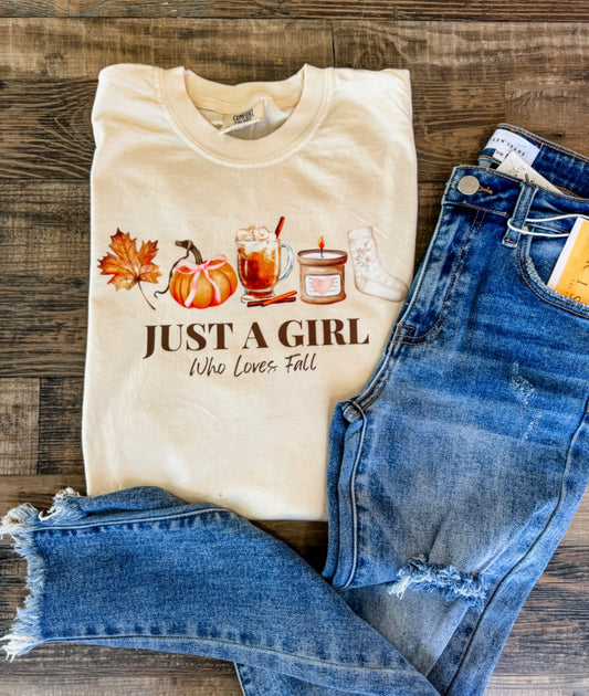 Just A Girl Graphic Tee