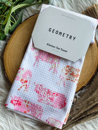 Geometry Tea Towel