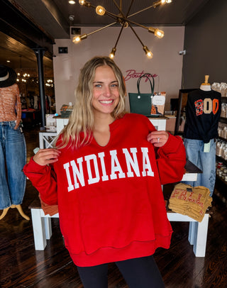 Reversible Varsity Indiana Sweatshirt