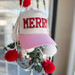 Merry Embroidered Trucker Hat