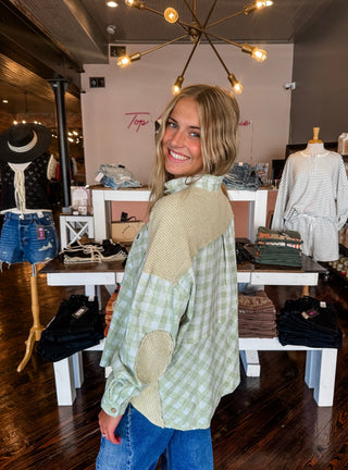 Sagebrush Waffle Flannel