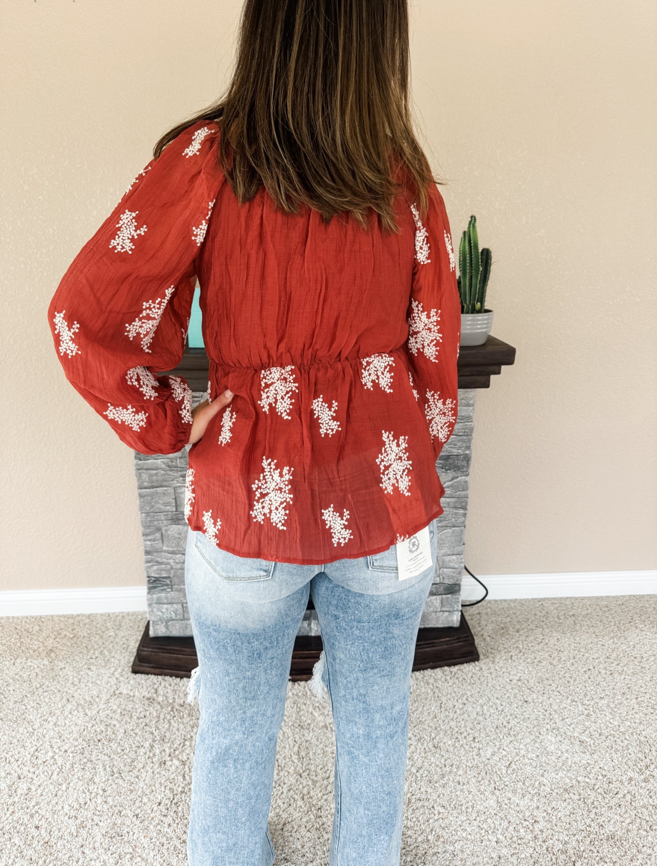 Ella Embroidered Blouse