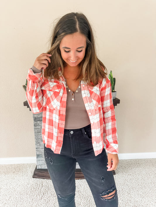 Picnic Plaid Top