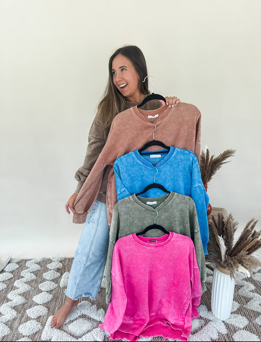 Vintage Crush Pullover