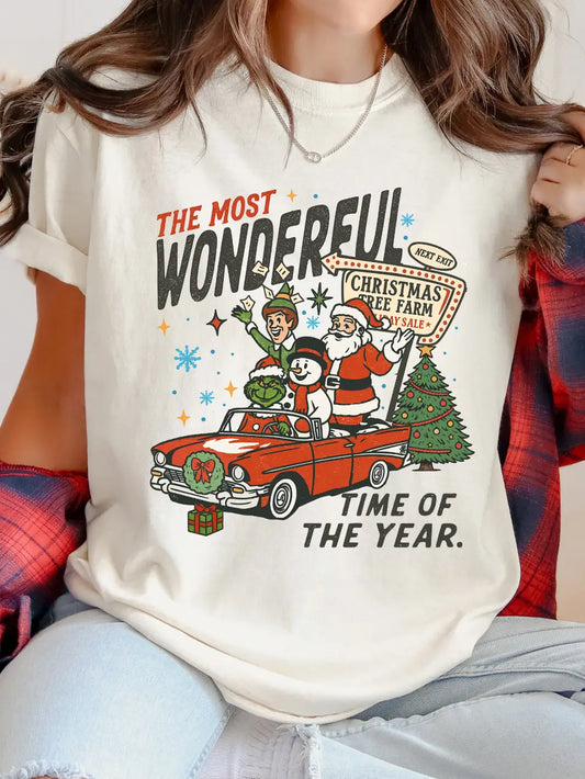 Most Wonderful Time of the Year Graphic Tee/Crew