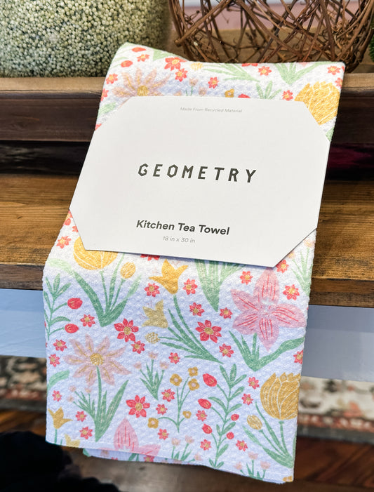 Geometry Tea Towel
