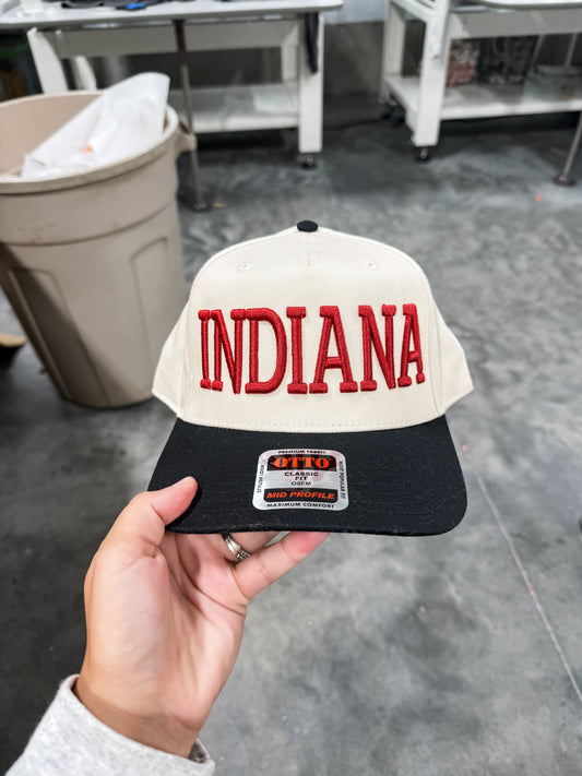 Indiana Embroidered Hat