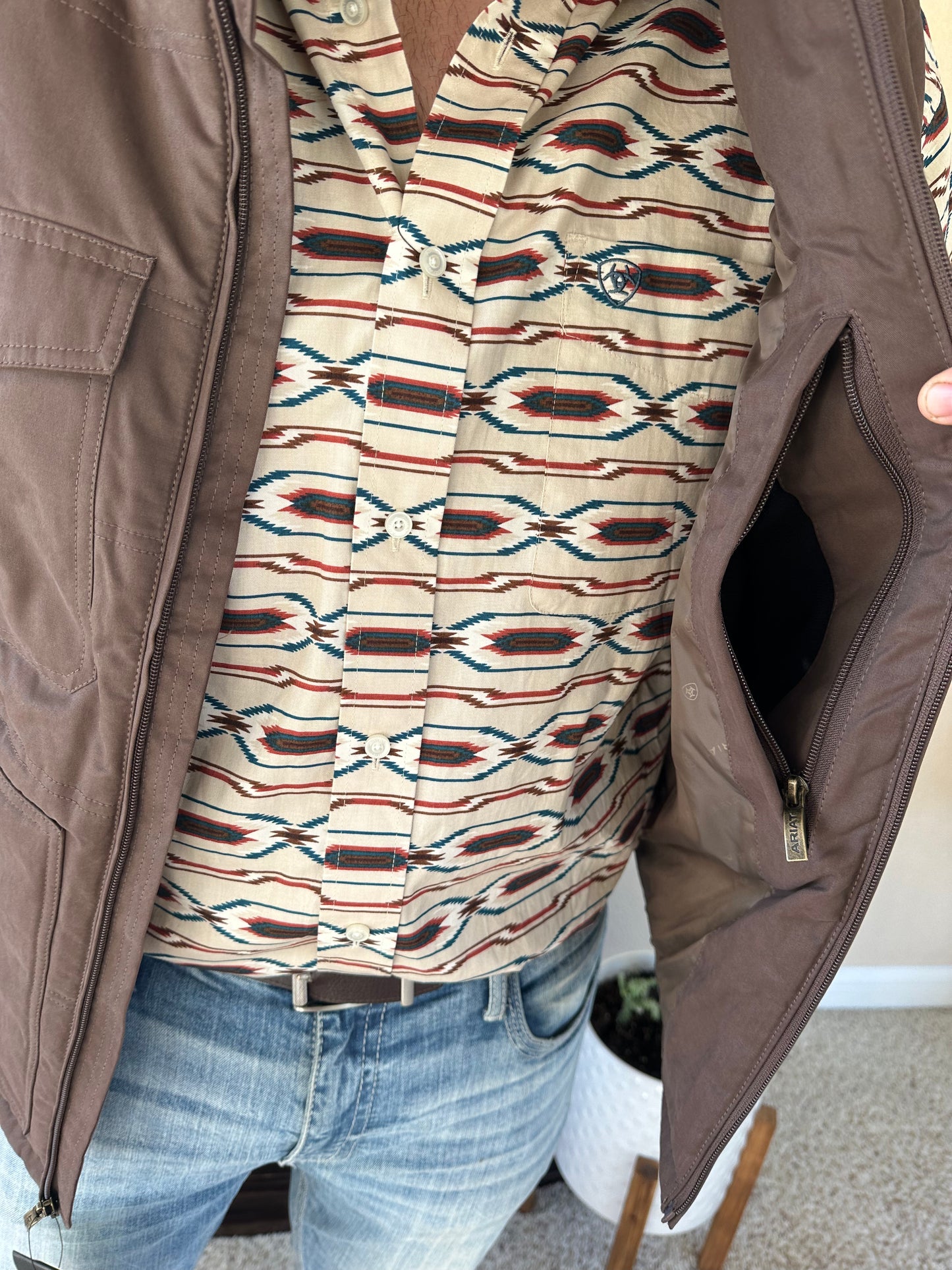 Men’s Grizzly Canvas Concealed Carry Vest