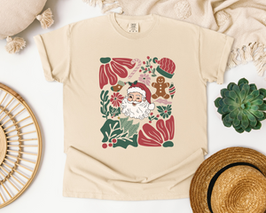 Boho Santa Graphic Tee/Crew