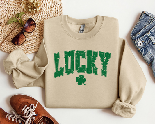 Lucky St. Patrick’s Day Crew/Tee