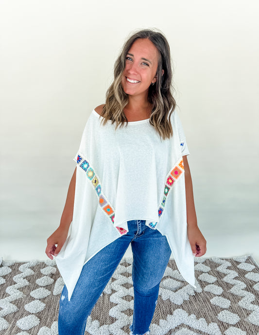 Crochet Detail Top