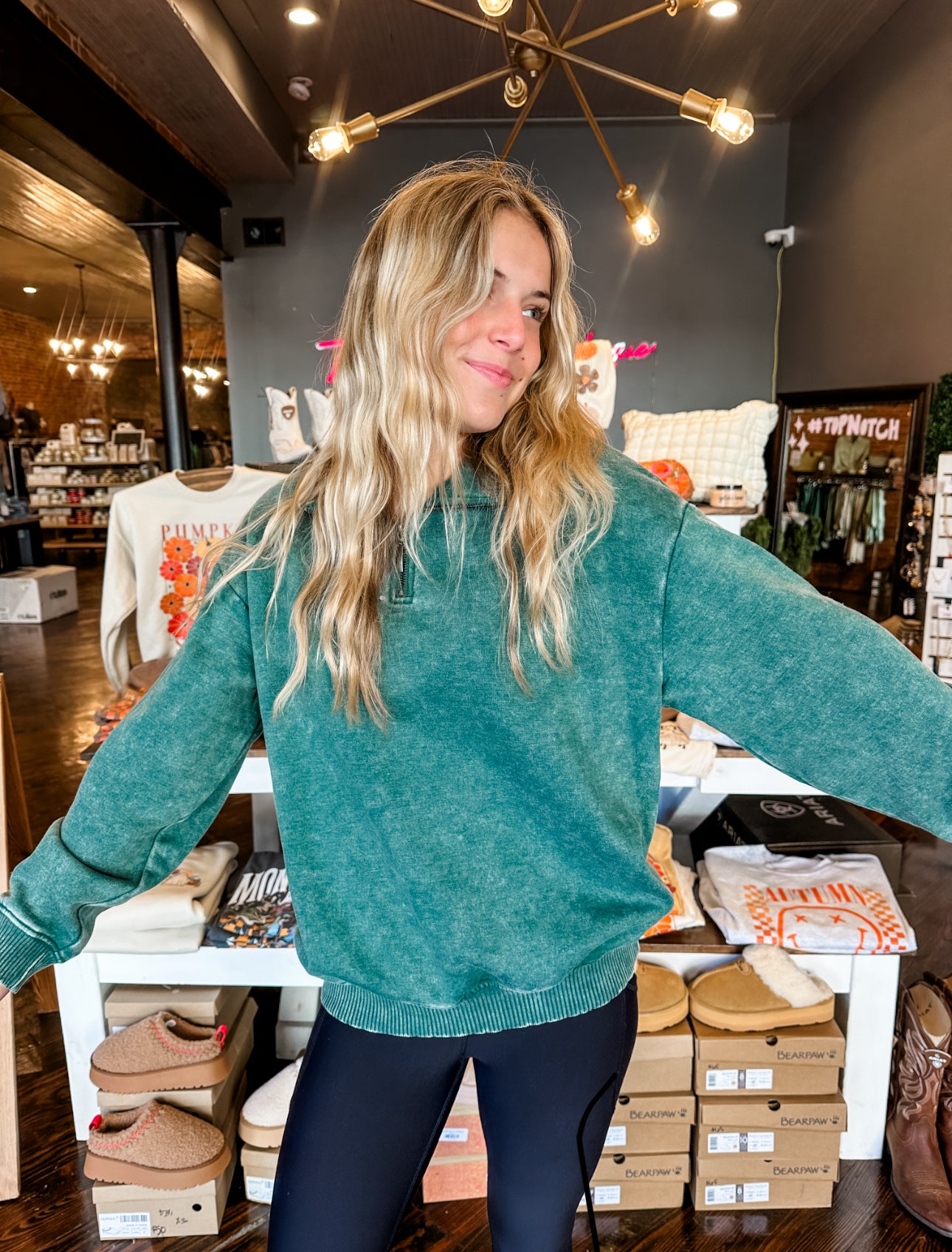 Lived In Quarter Zip