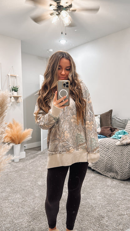 Camo Crush 1/4 Zip by Top Notch