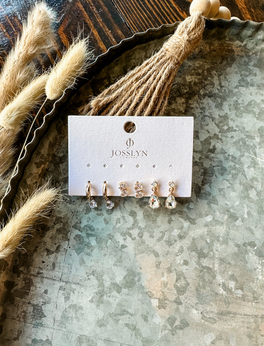 Diamond Daydream Earring Set