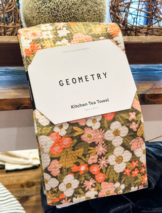 Geometry Tea Towel