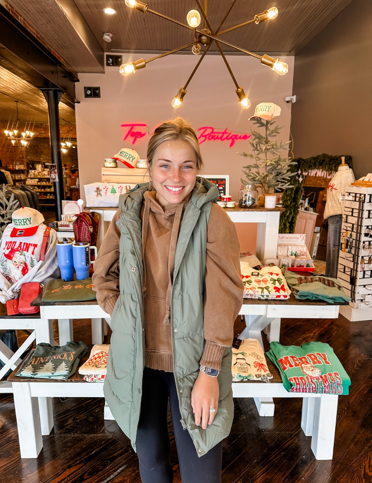 Long Layer Puffer Vest