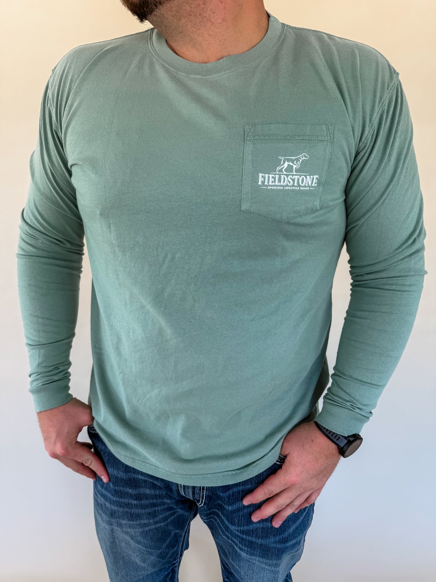 Fetch 'Em Up Fieldstone Long Sleeve