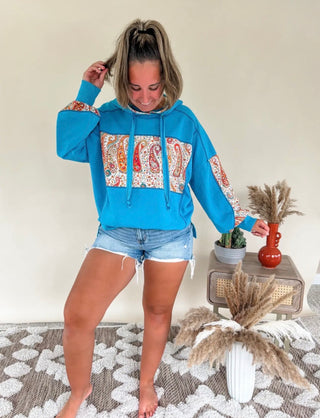 Turquoise Trails Hoodie