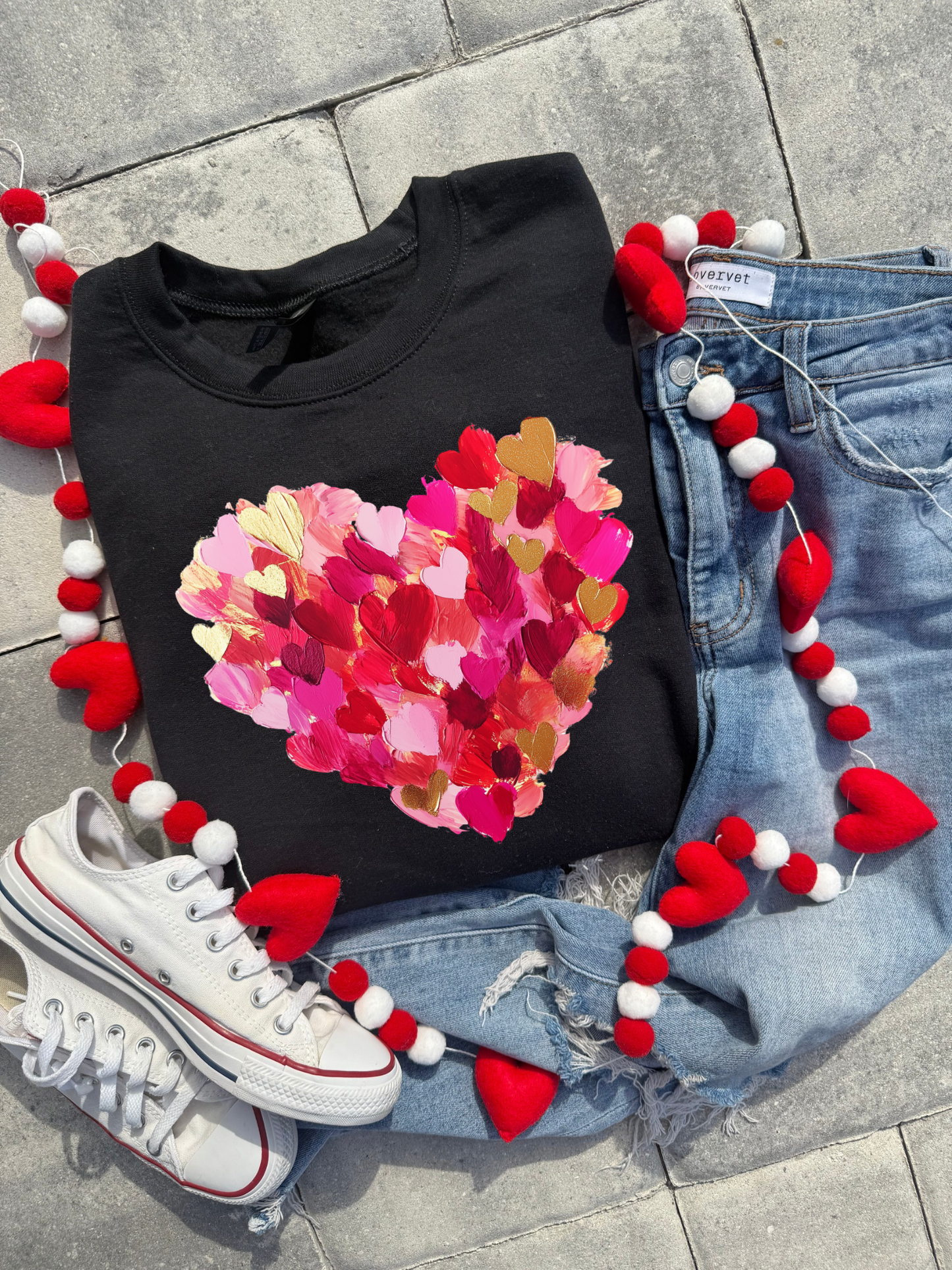 Watercolor Heart Graphic Tee/Sweatshirt