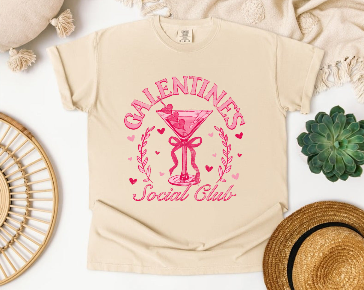 Galentines Social Club Graphic Tee/Sweatshirt