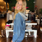 Hooded Denim Jacket