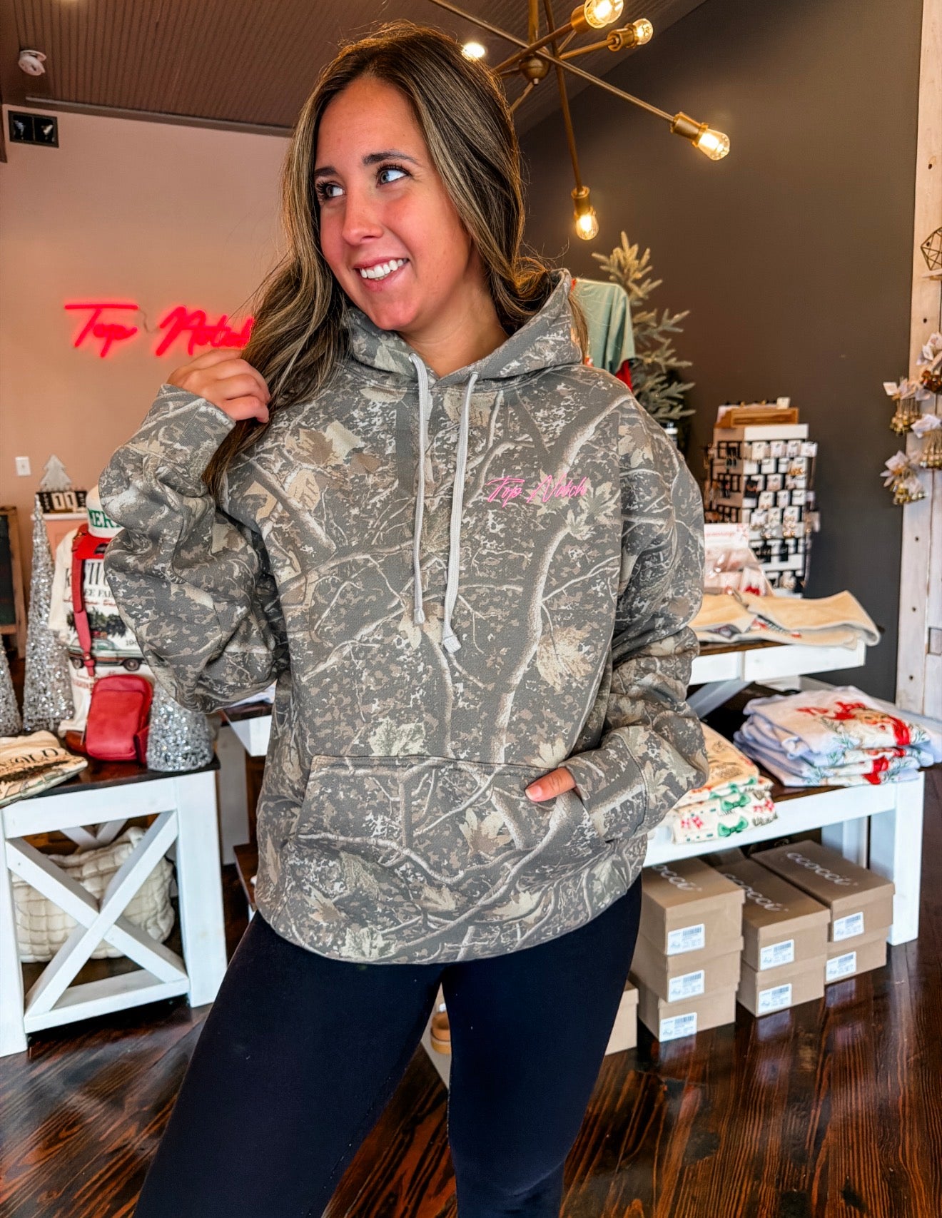 Top Notch Signature Embroidered Hoodie **online exclusive**