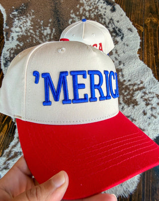 Merica Embroidered Hat