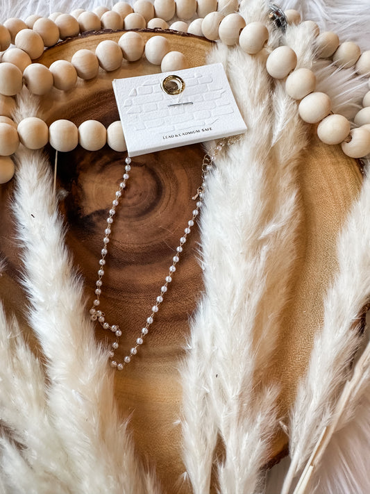 Dainty Pearl Necklace