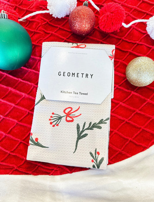 Geometry Tea Towel