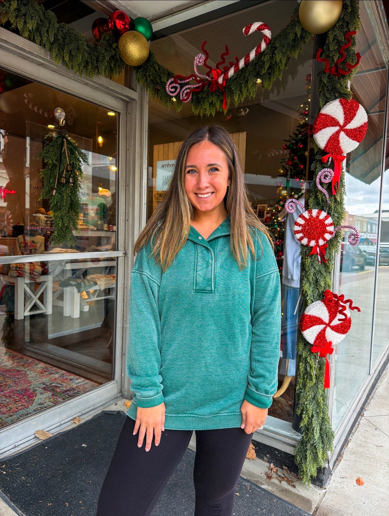 Luxe Snap Pullover by Top Notch