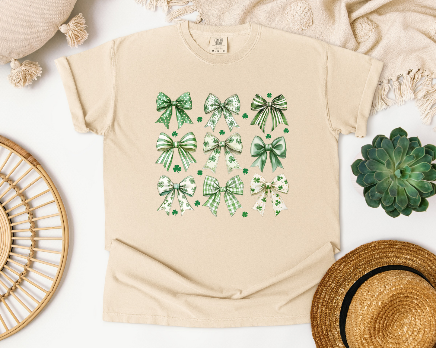 Bows St. Patrick’s Day Crew/Tee